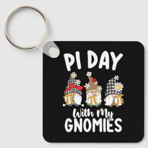 Porte-clés Pi Day Avec Mes Gnomes Drôle Mathématiques Mathéma