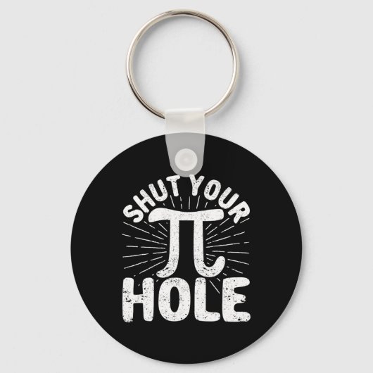 Porte-clés Pi Day Enseignant Math Étudiant 3.14 Science Ferme (Recto)