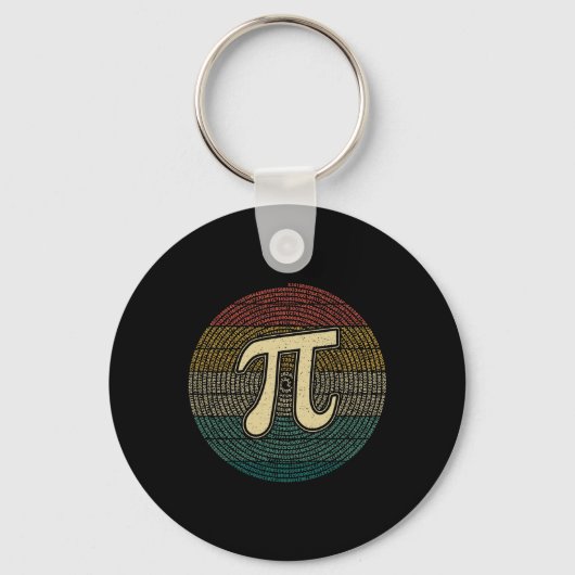 Porte-clés Pi Day Funny Math 3.14 Numéro Pi Lover Tee (Recto)