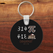 Porte-clés Pi Day Funny Unique Graphic Math équations Formule (Recto)