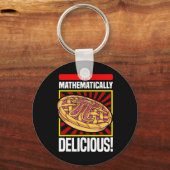 Porte-clés Pi Day Math Lover Pomme tarte (Recto)