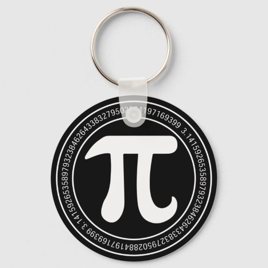 Porte-clés Pi Day Math Round (Recto)