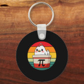 Porte-clés Pi Day Picken Pot Pie Funny Math Enseignant Nerd G (Recto)