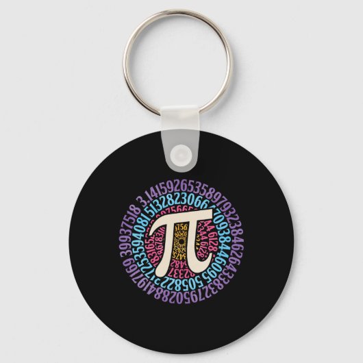 Porte-clés Pi Day Shirt Circulaire 3.14 Pi Math Students Scho (Recto)