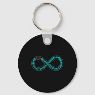 Porte-clés Pi Infinity Pi Day Lover Math Enseignant Mathémati