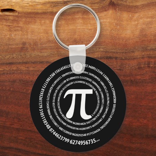 Porte-clés Pi Number (Recto)
