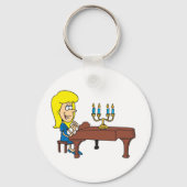 Porte-clés Pianiste (Recto)