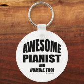 Porte-clés Pianiste génial (Recto)