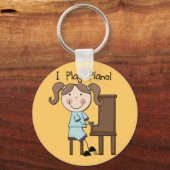 Porte-clés Piano - Chemises et cadeaux féminins (Recto)