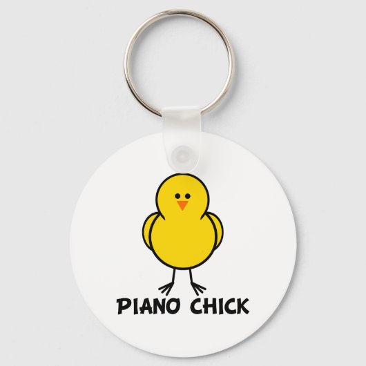 Porte-clés Piano Chick (Recto)