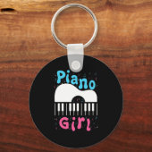 Porte-clés Piano Girl (Recto)