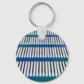 Porte-clés Piano Keys Porte - clé de musique (Recto)