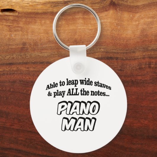 Porte-clés Piano Man (Recto)