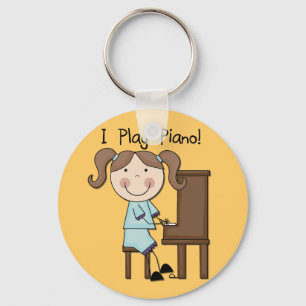 Porte-clés Piano - T-shirts et cadeaux femelles
