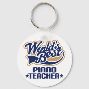 Porte-clés Piano Teacher Gift