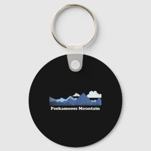 Porte-clés Pic de la montagne Peekamoose Bygger New York Ny A