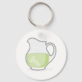 Porte-clés Pichet De Jus De Chaux (Verso)