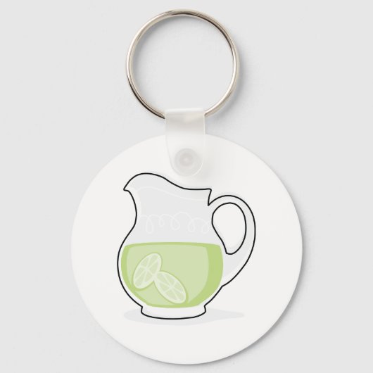 Porte-clés Pichet De Jus De Chaux (Verso)