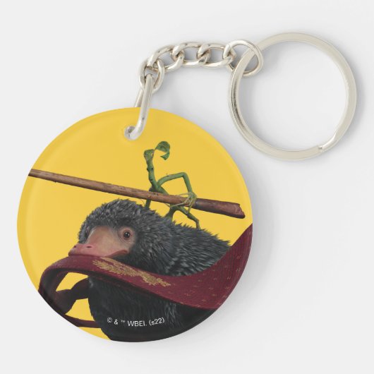 Porte-clés Pickett & Teddy With Wand and Tie (Dos)