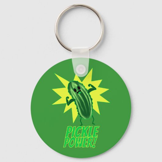 Porte-clés Pickle Power ! (Recto)