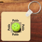Porte-clés Pickleball (Verso)