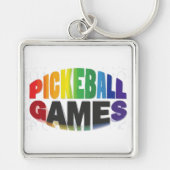 Porte-clés Pickleball (Devant)