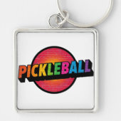 Porte-clés Pickleball (Devant)