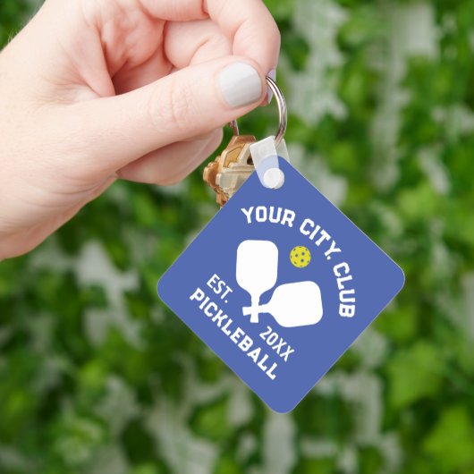 Porte-clés Pickleball Club Team Player Custom Pickler Gift (main)