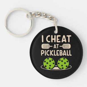Porte-clés Pickleball Drôle