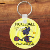 Porte-clés Pickleball Fearless (Recto)