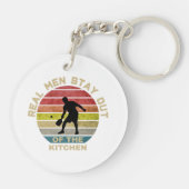 Porte-clés Pickleball Rétro Vintage Drôle (Dos)