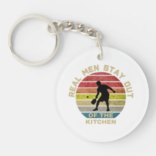 Porte-clés Pickleball Rétro Vintage Drôle