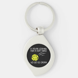 Porte-clés Pickleball Soft Sert Obtenir Crème Glace Pickle Ba