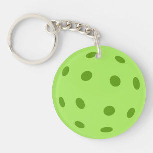 Porte-clés Pickleball vert