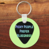 Porte-clés Picky People préfère Bluegrass (Recto)