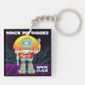 Porte-clés Pie Mince Riggé - Jeu sur (Dos)