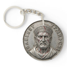 Porte-clés pièce maudite de Judas – Sion‑7 sicle t