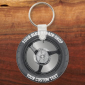 Porte-clés Pièces Vélo Magasiner Réparation Pneus Service de  (Recto)