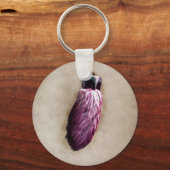 Porte-clés Pied de lapin rose et chanceux (Recto)