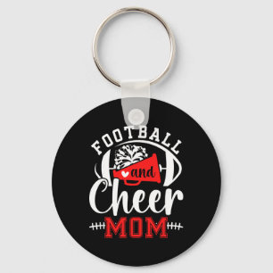 Porte-clés Pied et Cheer Maman Cheerleading et Maman de Footl