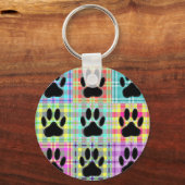 Porte-clés Pied Motif de chien (Verso)