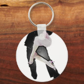 Porte-clés Pieds de tango (Recto)