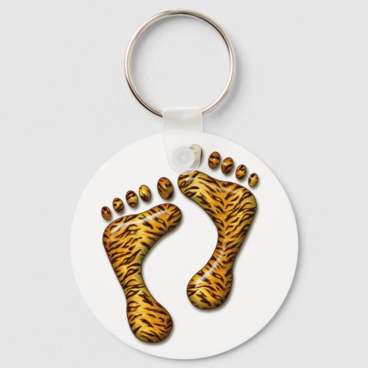 Porte-clés Pieds de tigre (Recto)