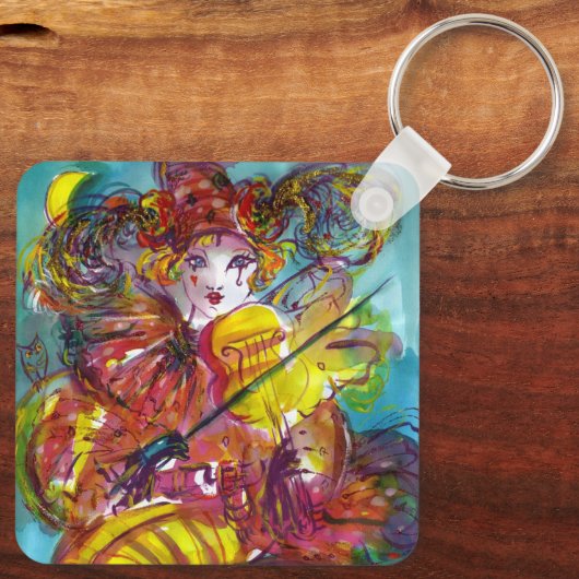 Porte-clés PIERO / Soirée carnavalesque vénitienne (Verso)