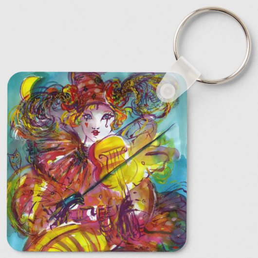 Porte-clés PIERO / Soirée carnavalesque vénitienne (Dos)