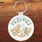 Porte-clés Piérogies polonaises Dumpling Pomme de terre Piero (Recto)