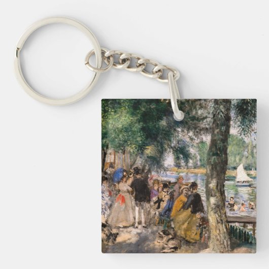 Porte-clés Pierre-Auguste Renoir - Baignade sur la Seine (Devant)