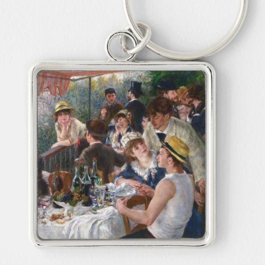 Porte-clés Pierre-Auguste Renoir - Déjeuner de la fête nautiq (Devant)