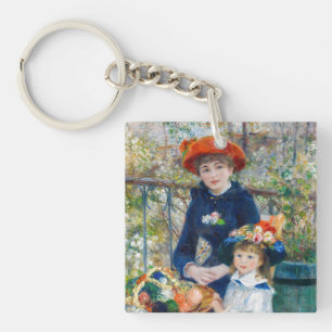 Porte-clés Pierre-Auguste Renoir - Deux soeurs sur la terrass