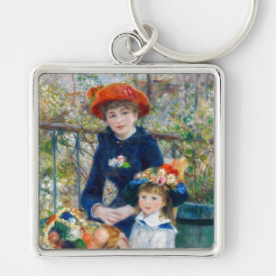 Porte-clés Pierre-Auguste Renoir - Deux soeurs sur la terrass